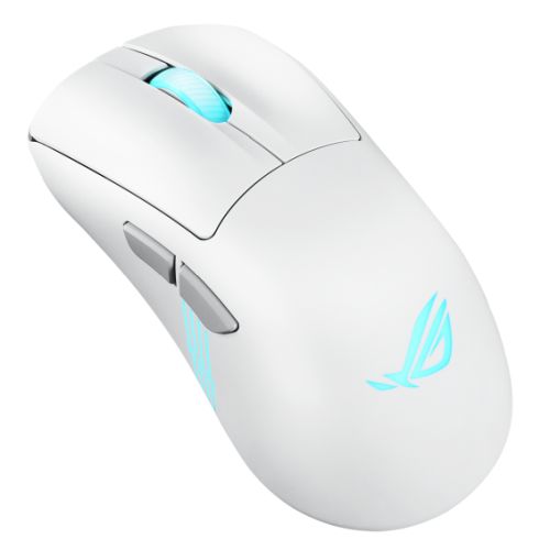 Asus ROG Keris II Origin Wireless Lightweight RGB Gaming Mouse, Wired/Wireless/Btooth, AimPoint Pro Sensor, Push-Fit Switch Socket, 42000 DPI, Moonlight White Asus ROG Keris II Origin Wireless Lightweight RGB Gaming Mouse, Wired/Wireless/Btooth, AimPoint Pro Sensor, Push-Fit Switch Socket, 42000 DPI, Moonlight White